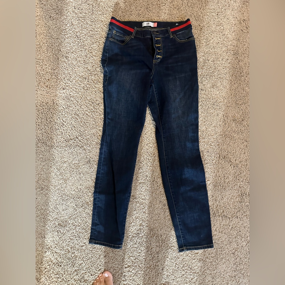 Size 10 Cabi Button Fly Skinny